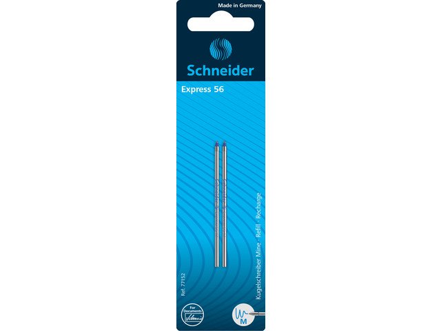 Refill Schneider Express 56 M blue, blister of 2 pcs.