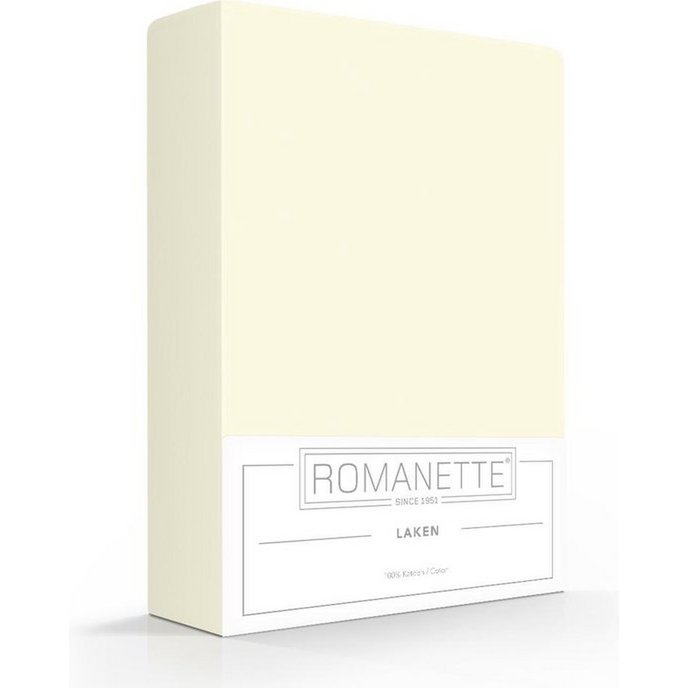 Sábana Romanette Algodón Blanco Roto