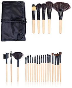 SET OF 24 WOODEN BRUSHES
