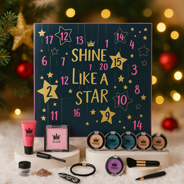 Shine Like Star makeup and beauty accessories advent calendar