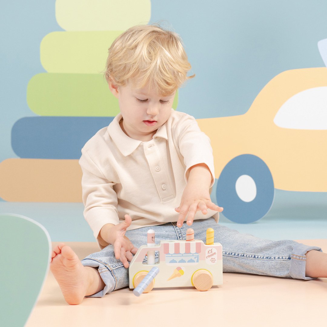 Woet® Pop Up-isvogn i træ