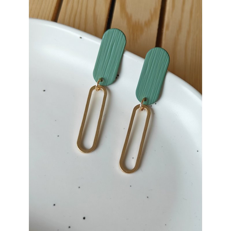 Dora (sage green-gold)
