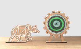 Ricama il set artigianale dell'orso polare