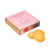 Raspberry chip shortbread cookies - 100g cardboard box - End of school year gift