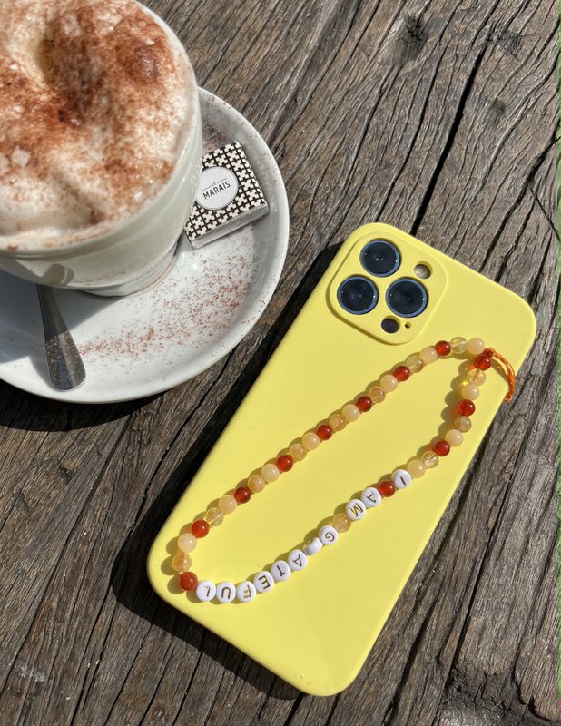 welovebloom mantra phone jewellery - I AM GRATEFUL