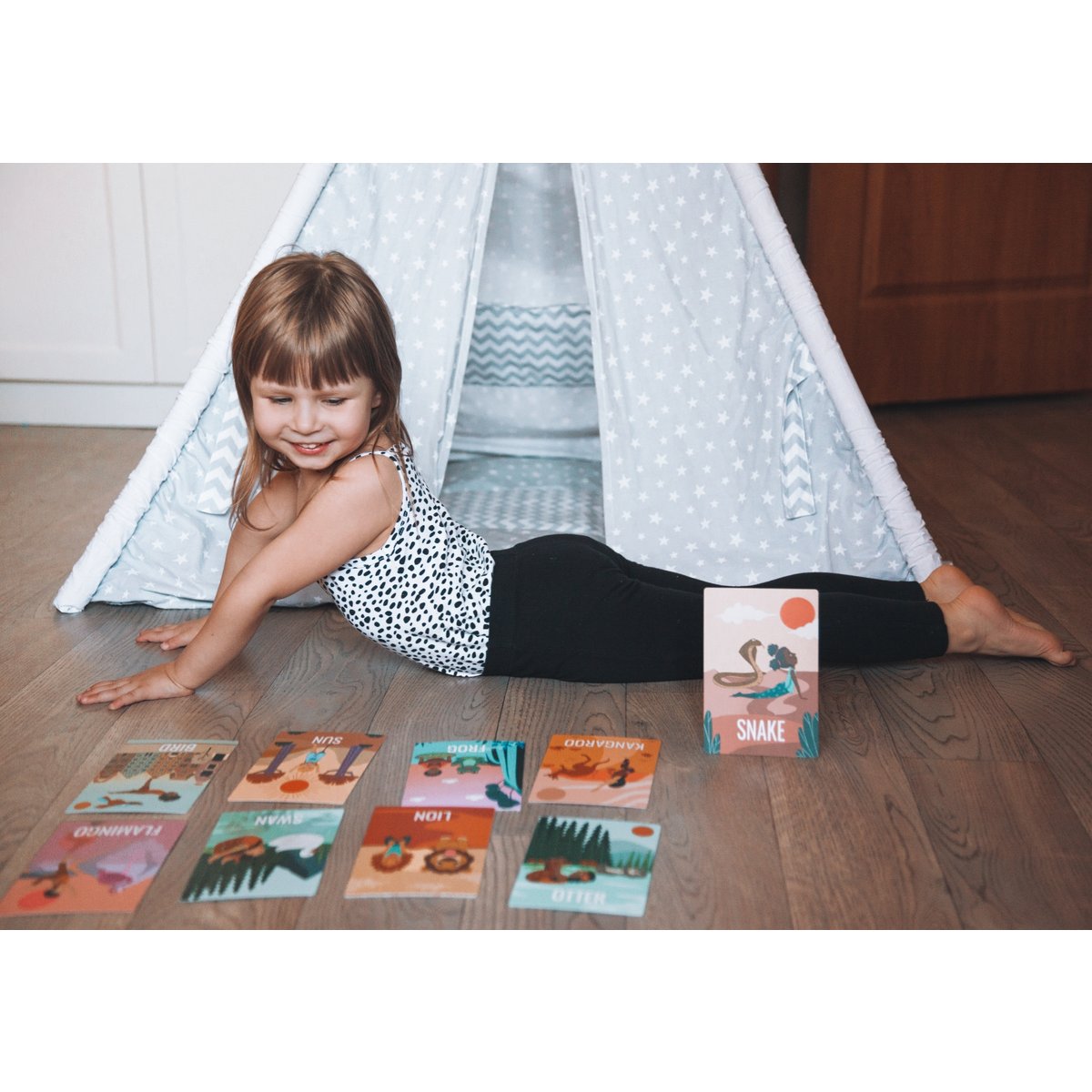 Yoga Cards for Kids - Christmas Gift