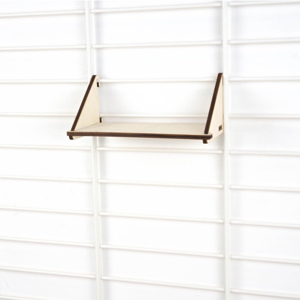 Duurzaam wandrek FENCY - plank laser mini dubbel (20x9,5 cm)