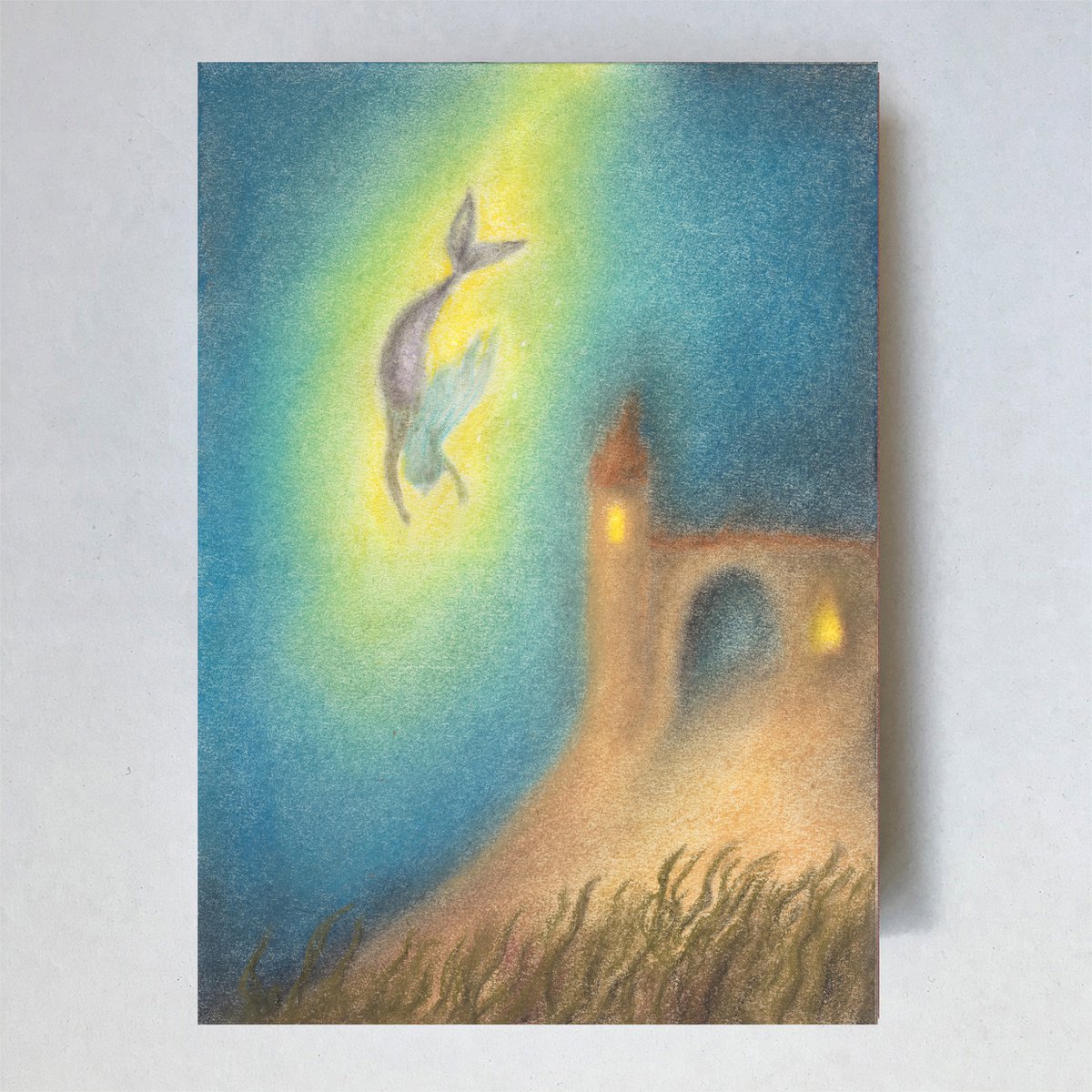 Fairy tale 'Sandcastle' A6 Waldorf card