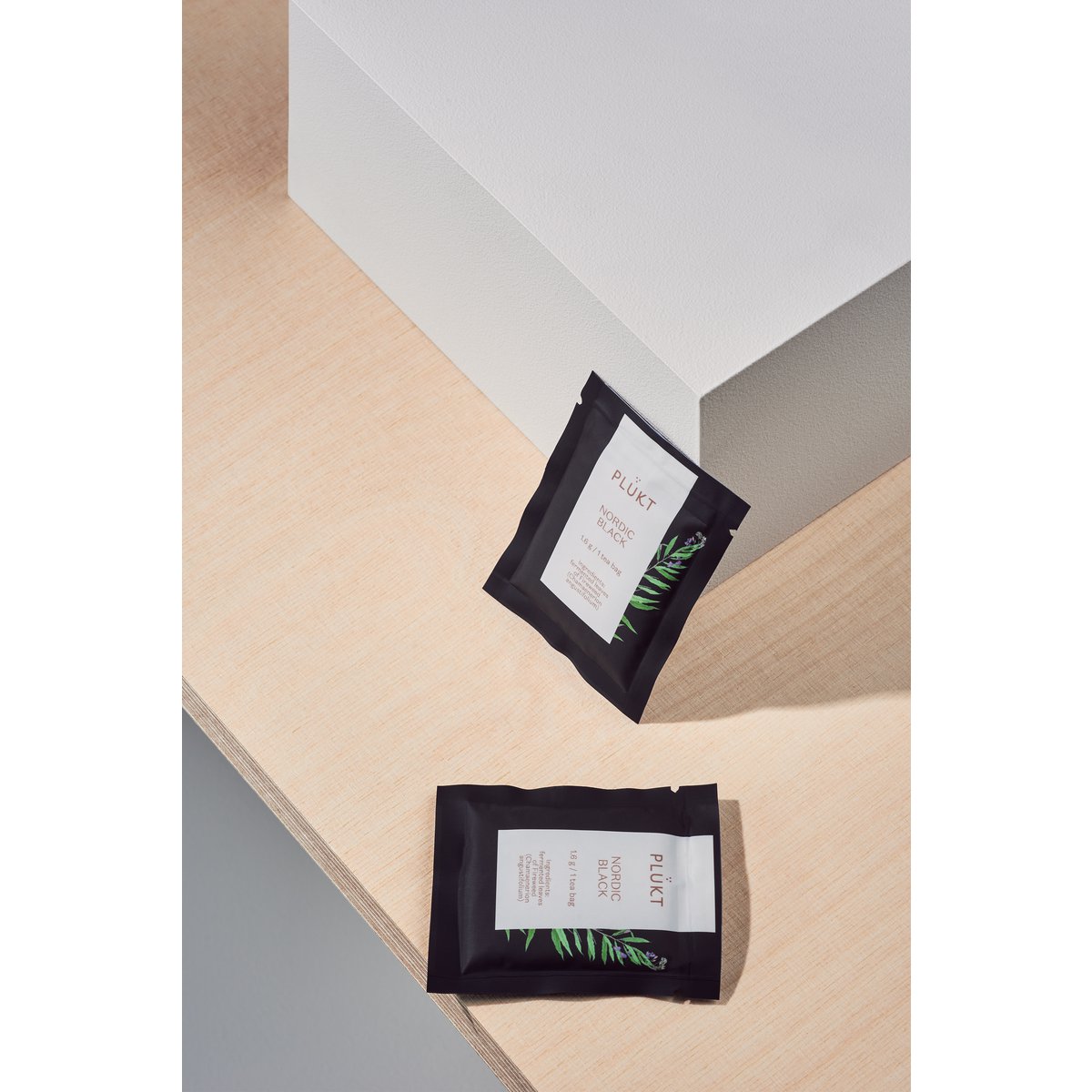 Tea sachet NORDIC BLACK, case of 50pcs
