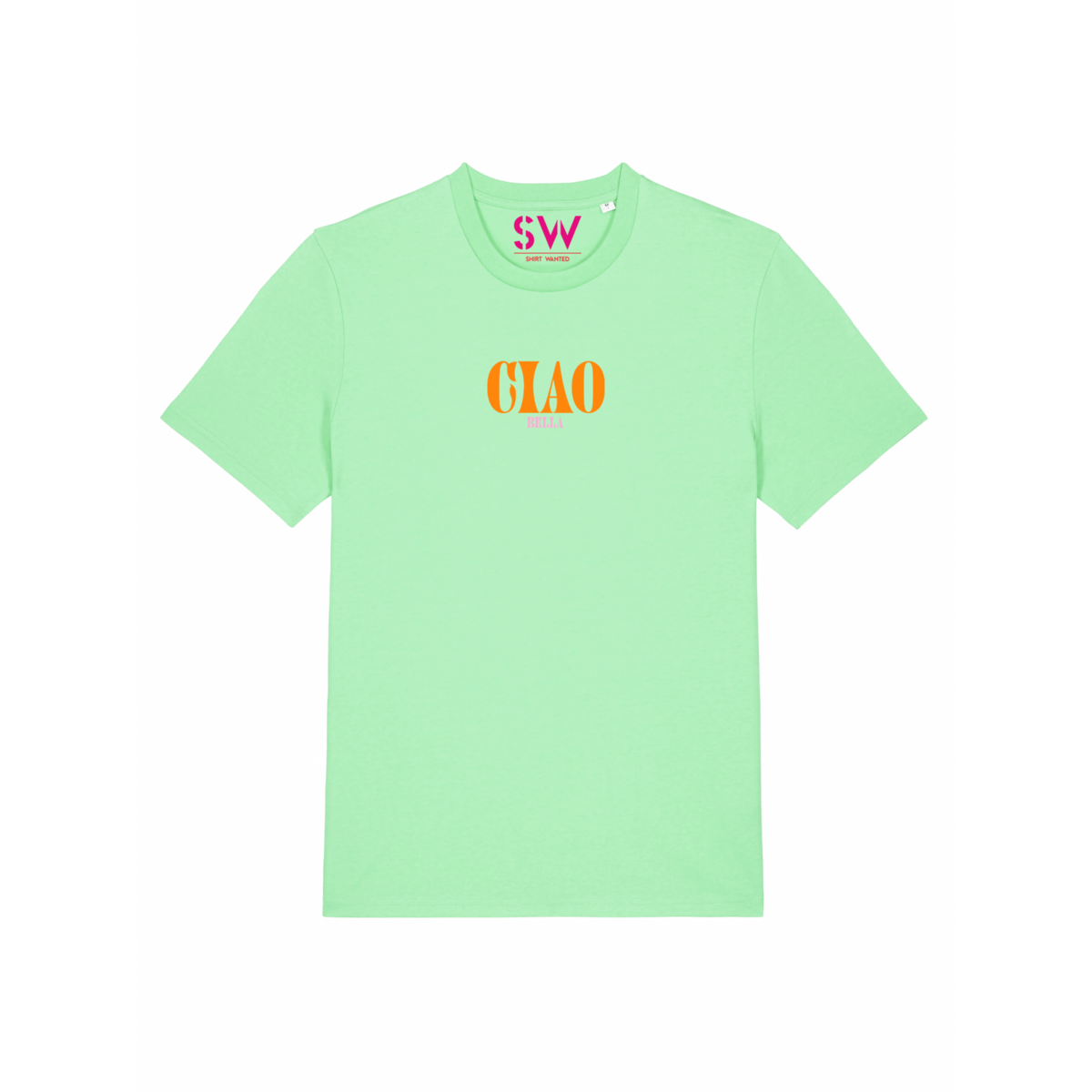 T-shirt Pomarańczowy Aksamitny Ciao Bella