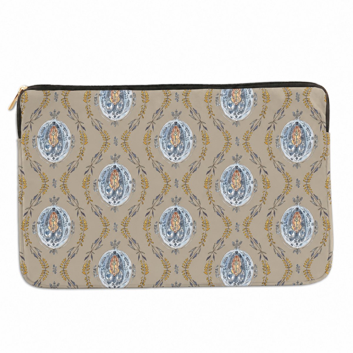 Laptop sleeve - 33x23 cm - SUZANNE - Beige