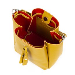 Firenze Artegiani. Idea Bolso de mano Mujer. Piel auténtica Dollaro.