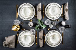 Winter Stars, Dinner Plate, 28 cm