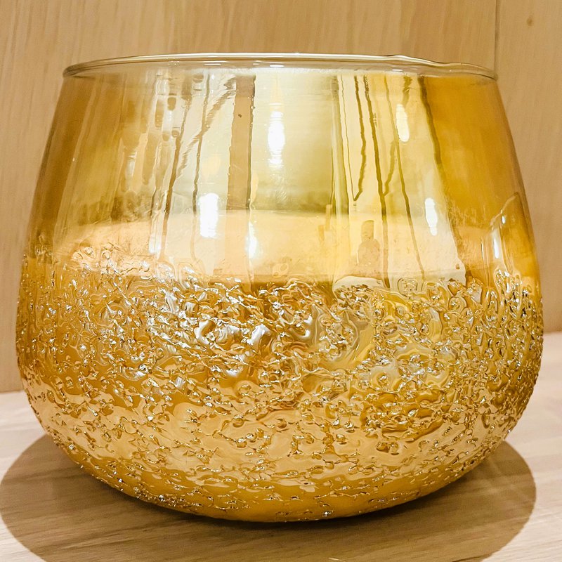 Crushed Stone Candles Champaign