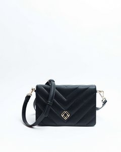 Clutch Diva Corn Leather Black