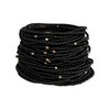 Masai Kralen Armbandje Black