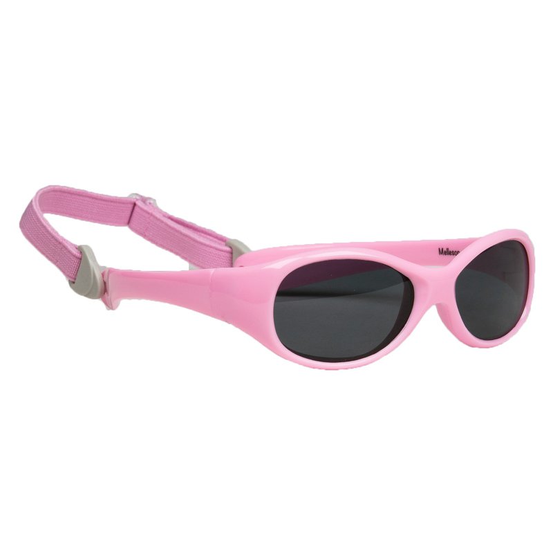 Children's sunglasses Noah with strap 0 - 1 year - size S - pink