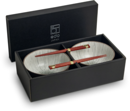 Edo Shima Pokébowlset, 17x9cm, 2 pers., giftbox