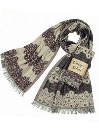 Sunsa dames sjaals, winter sjaalhals gemaakt van katoen en viscose, damesjaals voor herfst/winter, multifunctionele doek als een sjaal/sjaal of stal/schouderdoek