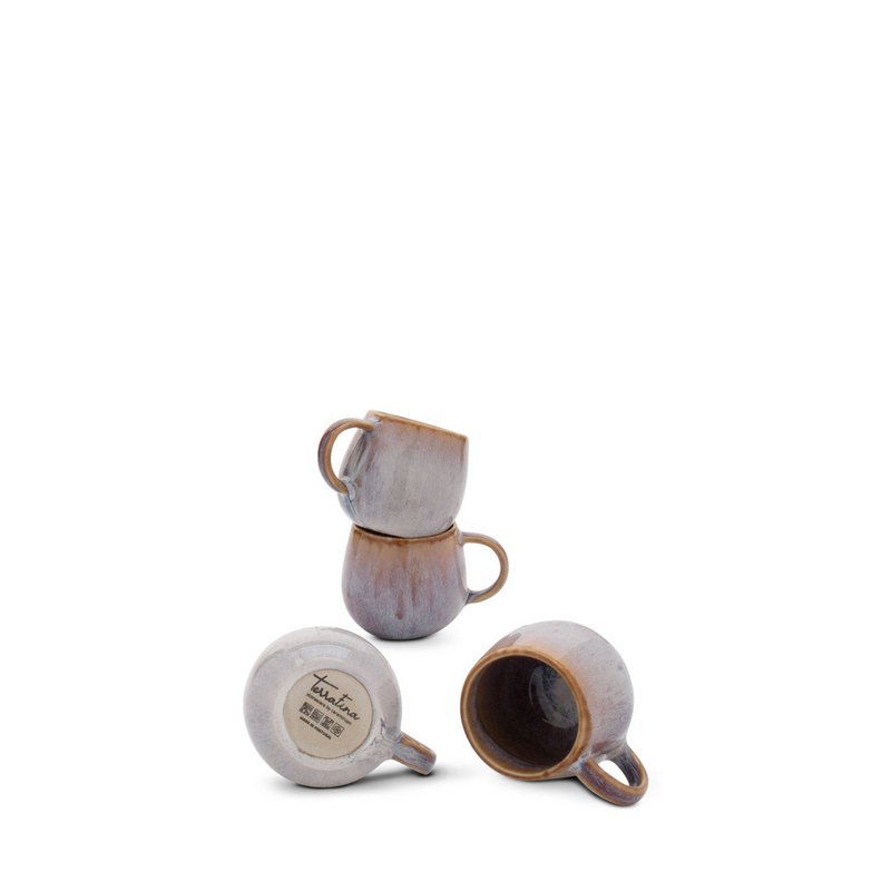 Taza Amazonia gris juego de 2