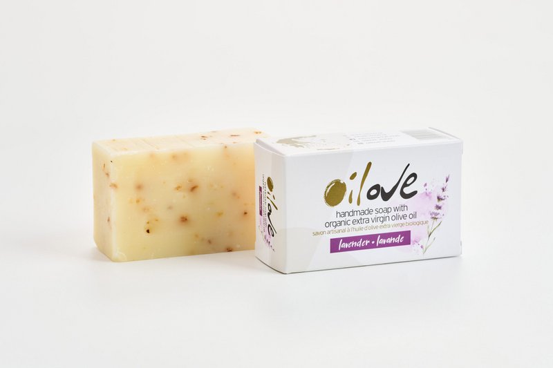 OILOVE® HANDMADE SOAP BAR  WITH ORGANIC EXTRA VIRGIN  OLIVE OIL