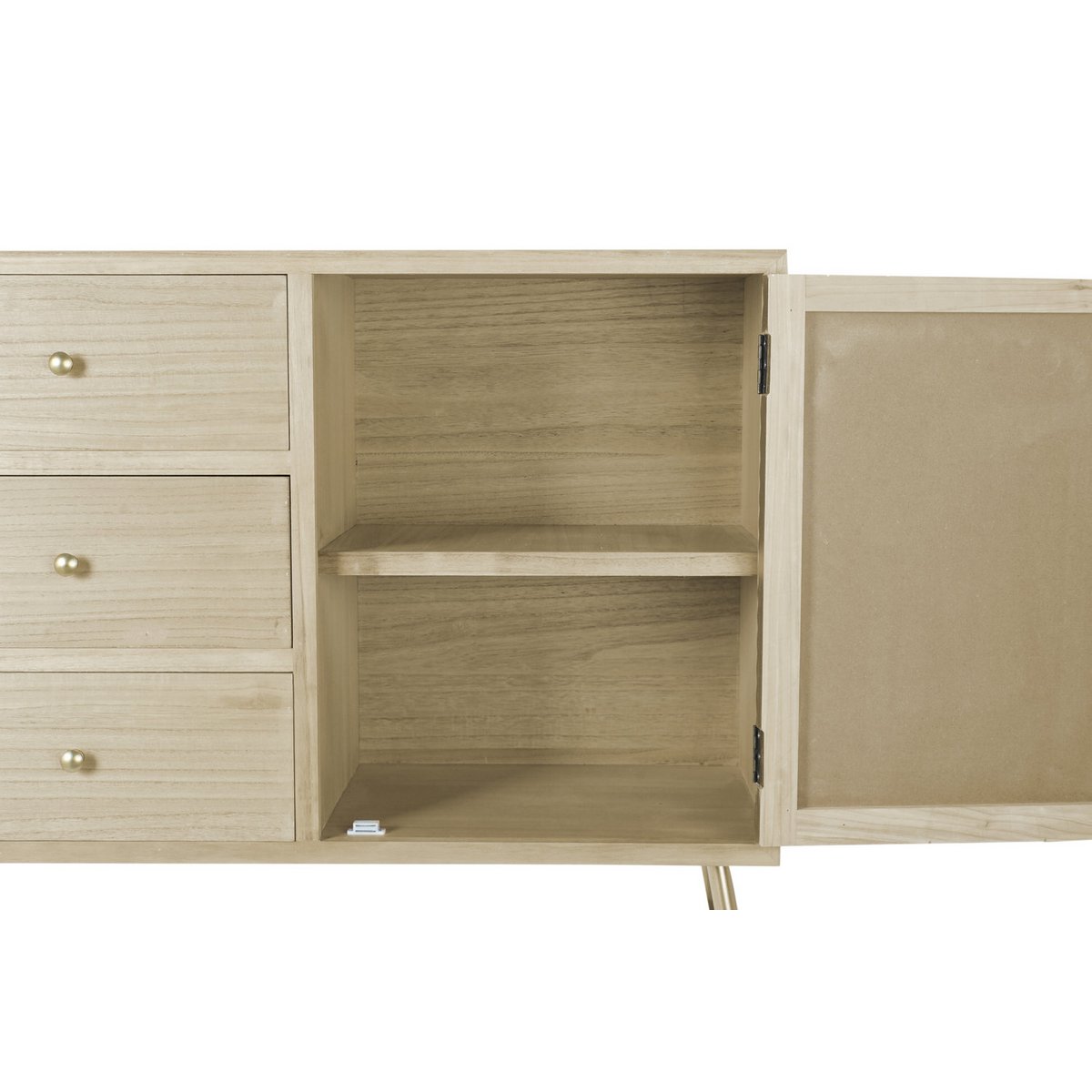 BUFFET MDF ABETO 150X38X85 NATURAL MB193430