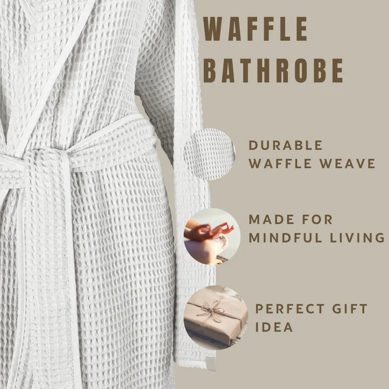 Trimita peignoir en coton Soft Waffle