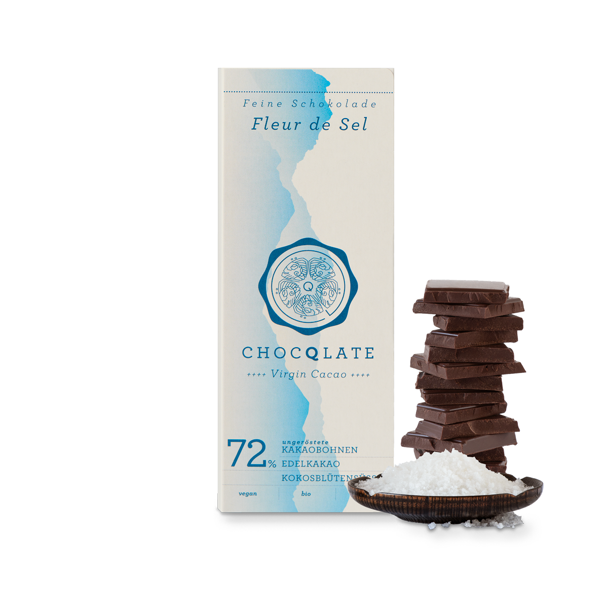CHOCQLATE organic chocolate FLEUR DE SEL