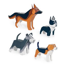 Dogs Paper Toys