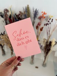Carte postale sympa que vous existez ♡