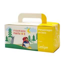 PERSONAGGI IN LEGNO - FANTASIA -
7 cm - 10 pz - 1 colore