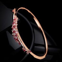 Peach Blossom Sparkle Bangle
