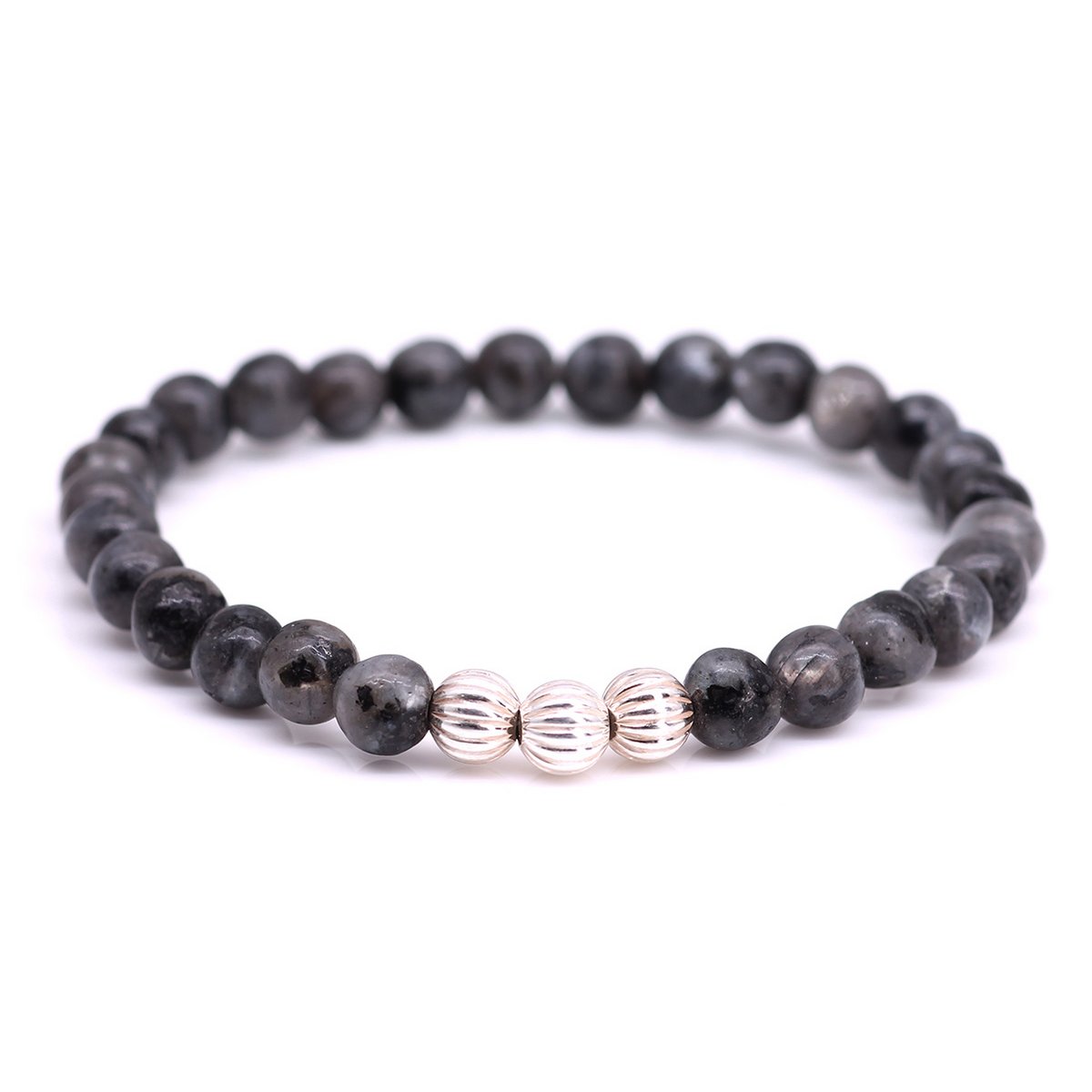 Minimal Grey Labradorite