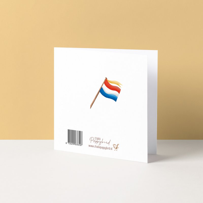Wenskaart | Hoera, geslaagd!
