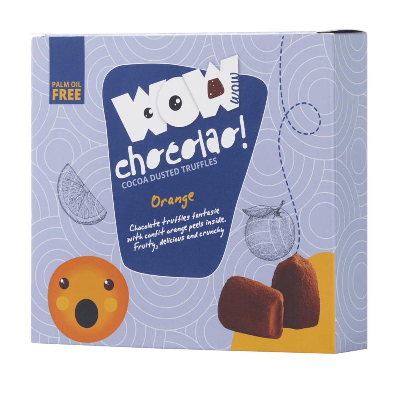 Candied Orange Peel Chocolate Truffles XL Box 250g | Citrus Chocolate