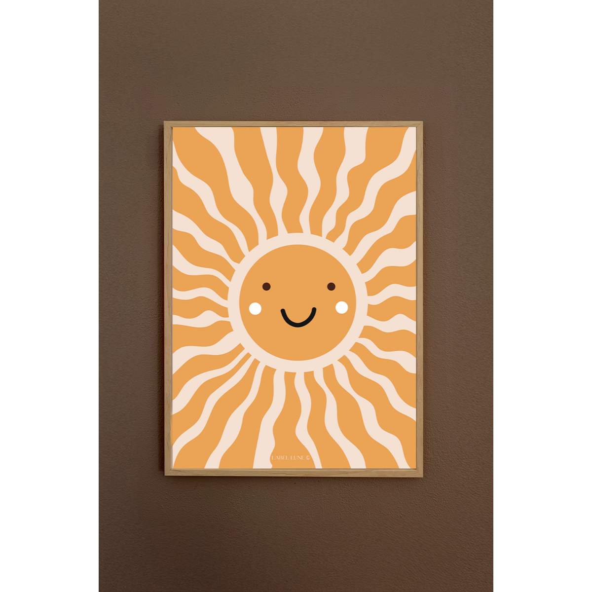 Affiche chambre d'enfant - Zon Sonne