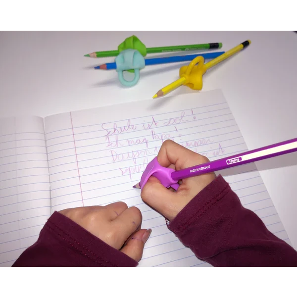 Ergonomisch schrijfhulpmiddel om het handschrift te verbeteren