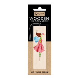 Enjoy the Moment Wooden Bookmark