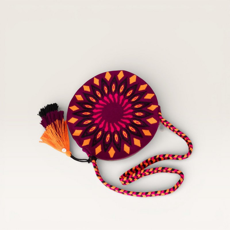 Circolo geometrico Crossbody | Uva