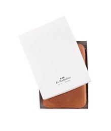 Custodia da viaggio in pelle Lena - cognac