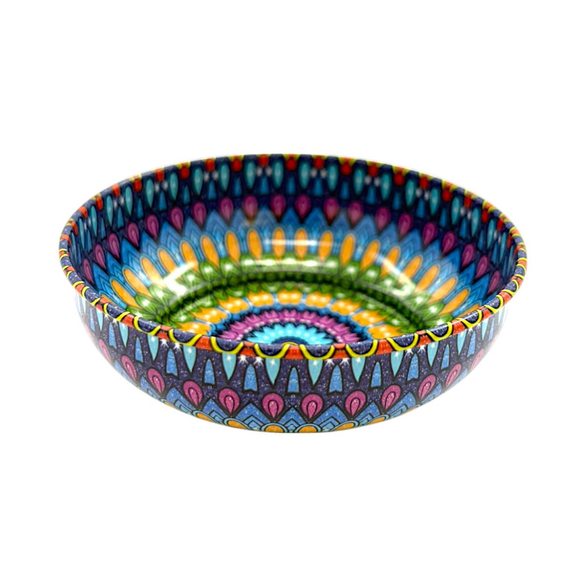 Metalen kom - Mandala 3 - Medium - 9 cm