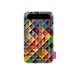 Jazz Smartphone-Hülle aus grauem Filz Bertoni