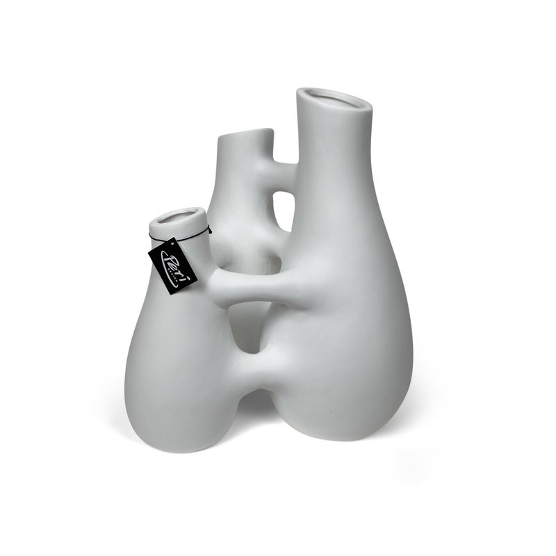 Vase Connection matt white