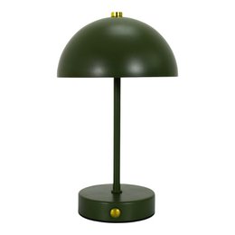 Lampa stołowa LED z możliwością ładowania Nero – bezprzewodowa – zielona – obsługa dotykowa – 3 tryby świecenia – wys. 25,5 cm