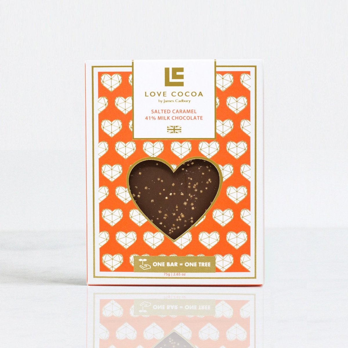 Limited Edition: Love Salted Caramel Milk Chocolate Bar