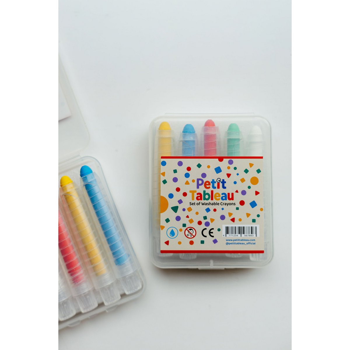 Crayones lavables para niños, Spin-on (5 uds.)