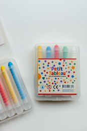 Wasbare krijtjes voor kinderen, Spin-on (5 st.)
