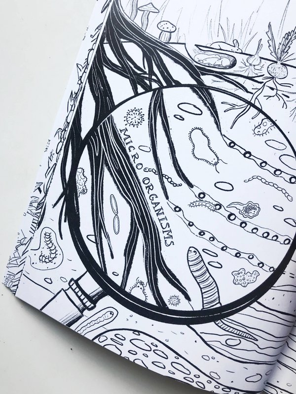 Organic Agriculture Coloring Book