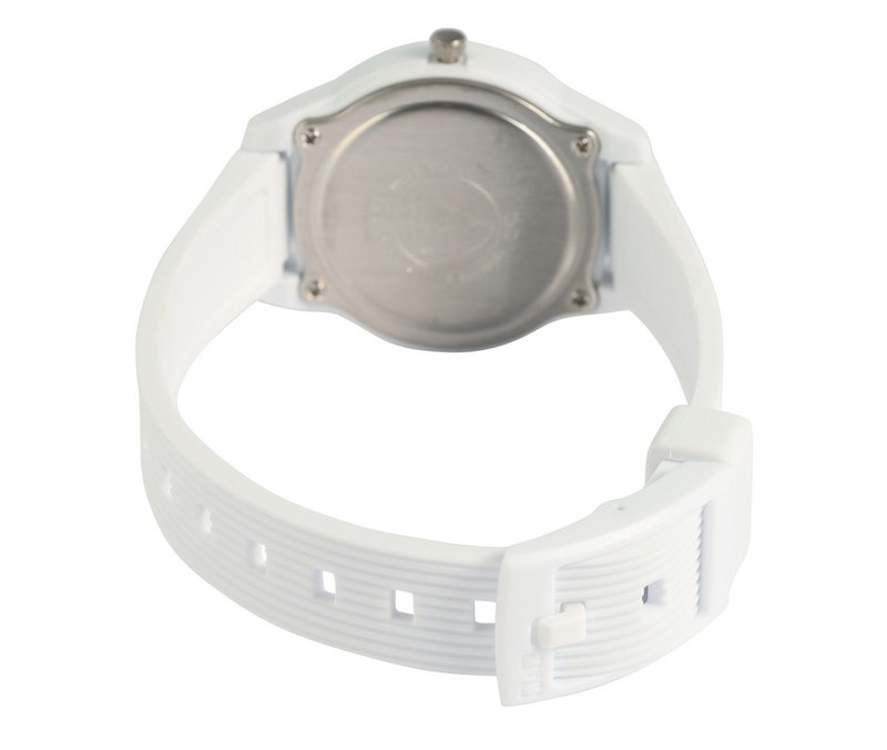Q&Q women's/youth watch, resin strap, 10 ATM, Ø 32 mm, white