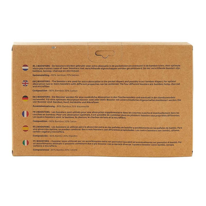 Bamboo booster set - 4 pieces